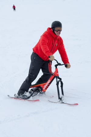 sno-go ski bikes