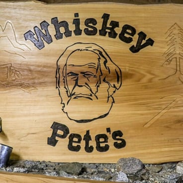 Whiskey Pete's Sign